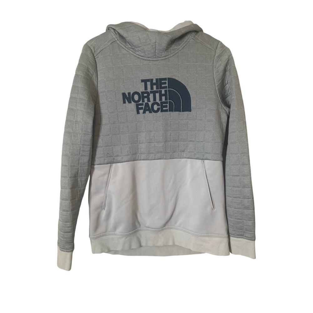 North Face Half Dome Quilted Pullover Hoodie M c1